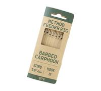 8 aparejos de pesca preatados, accesorios de aparejos de pesca tanto para principiantes como profesionales, métodos de anzuelo de púas, aparejos de alimentación, aparejos de pesca preatados para