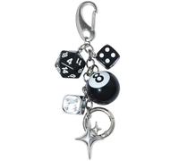 8-ball-würfel-anhänger, Schlüsselanhänger, Süße Tasche, Geldbörse, Handtasche, Zubehör, Y2k, Ästhetischer -, Geldbörsen-, Handtaschen-anhänger, Ästhetischer Billard-schlüsselanhänger, Zubehör