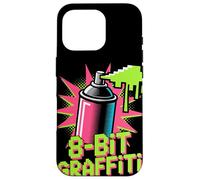 8-bit Graffiti Pop Culture Retro Videojuego Carcasa para iPhone 16 Pro