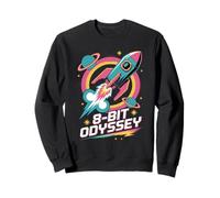 8-bit Odyssey Pop Culture Retro Videojuego Sudadera