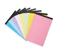 8 blocs de notas pequeños para escribir, útiles escolares, accesorios de escritorio para rascar, notas, papel rayado