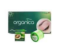 8 bobinas orgánicas antibacterianas para cejas, hilos de algodón orgánico para depilación facial, extra suaves y fuertes