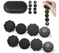 8 Bolas Magnéticas Anti-Estrés - Juguete Sensorial para Adultos y Niños, Alivia Ansiedad y Estrés con Acupresión y Fricción, Ideal para Fidgeting y Relajación (Ferroso)
