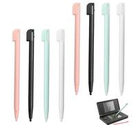 8 bolígrafos DS,lápices para NDS 3DS Lite DSL NDSL Stylus DS,consola de plástico consola de juegos accesorios, accesorio de juego preciso y duradero para juegos y navegación.
