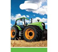 8 Bolsas De Fiesta TRACTOR para Cumpleaños Niños o Fiesta motos niños cumpleaños fiesta Regalo bolsas Bolsas regalo Motto Granja Trekker Granero Farm