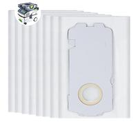 8 bolsas de filtro para Festool 204308 - Bolsa de filtro para Festool Mini y MIDI 2019+ modelo - CT MIDI-2 tipo aspiradora, extractores de polvo, bolsas SMS