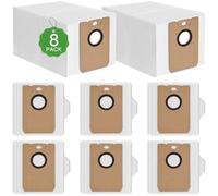 8 Bolsas de Recambio para Aspirador Conga Compatible con Modelos 2299/2499 / 7490/8290, Bolsas para Robot Aspirador Conga de Gran Capacidad de 4.5L, Accesorios Bolsas de Repuesto para Aspiradoras (a)