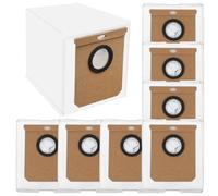 8 bolsas de repuesto para Eufy L50 SES, L60 SES Series robot aspirador con estación de vaciado automático, para Conga Home 10000, 8090 Ultra, 9090 AI, para Haier H9 + bolsas