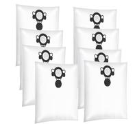 8 bolsas de vacío compatibles con Nilfisk Alto Aero 20/21/25/26/31/VL200, compatibles con bolsas MAKITA VC2010L/VC2511L/VC2512L/VC3011L