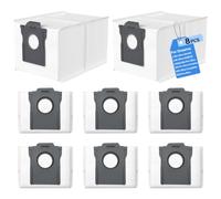 8 bolsas para el polvo para Dreame L10s Ultra Gen2/Gen3, L40 Ultra A/AE | Bolsa de polvo de 3,2 L para Dreame X30/X40/X50/Aqua10 Ultra, L10s/L40s/L50s Pro Ultra y Mova E30/V50/E40/Z50/Z60/P50 Ultra