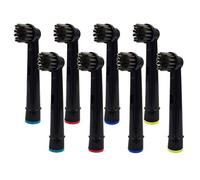 8 cabezales de cepillo de cerdas de carbón para cepillo de dientes eléctrico para cuidado profesional/cuidado profesional SmartSeries/TriZone, compatible con Pro1000 Pro3000 Pro5000 Pro7000