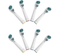 8 Cabezales de cepillo de recambio para Oralb, Dual Clean cabezales de cepillo de dientes eléctrico para Oralb Vitality Precision Clean, Floss, Whitening, Pro Smart, Genius Series y más
