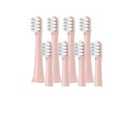 8 cabezales de cepillo dientes estándar, limpios y sensibles, compatibles con Xiaomi Mijia T100 Mi Smart Electric(8 soft (pink))