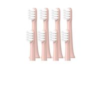 8 cabezales de cepillo dientes estándar, limpios y sensibles, compatibles con Xiaomi Mijia T100 Mi Smart Electric(8 standard (pink))