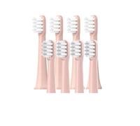 8 cabezales de cepillo dientes estándar, limpios y sensibles, compatibles con Xiaomi Mijia T100 Mi Smart Electric(8 Assorted (pink))