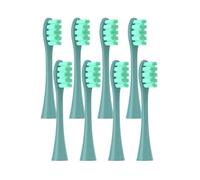 8 cabezales de repuesto compatibles con cepillos de dientes eléctricos Oclean X PRO Elite/Flow/F1/One/X/All Series.(8 pcs green)