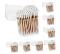 8 Cajas Bolsas de para Maquillaje Herramientas de Limpieza de Maquillaje de Doble para Personal y Cajas Prácticas