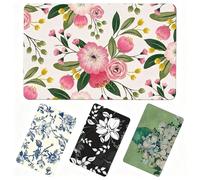 8 calcomanías para tarjetas de débito, impermeables y extraíbles, delgadas fundas de vinilo para tarjetas de crédito, diseño sin burbujas, diseño de fresa, perro, gato, perfecto para mujeres y niñas