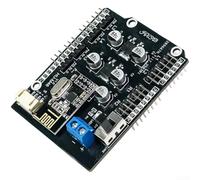 8 canales - para placa controladora de motor PWM - para control de brazo robot con receptor inalámbrico 2.4G, interfaz de onda de sonido, compatible con Arduino, 8-DOF (B)