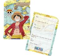 8 cartons d'invitation + enveloppes 14,5 x 10 cm One Piece™