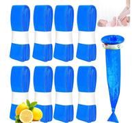 8 cartuchos de relleno, 4,5 cm, para Litter Locker & Tommee Tippee y cubo octogonal (azul)