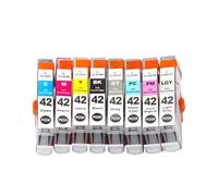 8 Cartuchos de Tinta CLI-42 compatibles con Canon PIXMA PRO-100