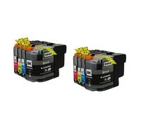 8 Cartuchos de Tinta compatibles para MFC-J3520 MFC-J3720 Modelos LC569 LC569XL LC565 LC565XL