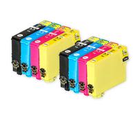 8 Cartuchos de tinta (Set) para Epson Stylus SX235W SX430W SX440W SX525WD