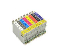 8 Cartuchos de Tinta T0540 T0541 compatibles con Epson R800. | T0542 T0543 T0544 T0547 T0548 T0549