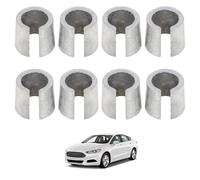 8 casquillos adaptadores para baterías de coche, casquillos de plomo para conexiones de batería positivas y negativas, convertidor de terminal de batería robusto, adaptador postal para polos de