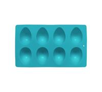 8-Cavity Easter Molds - Silicona Candy Bakeware | Easy Release Baking Pan for Cookie, Flexible Food Grade Tool for Jelly, Durable Postre Tray for Spring Party, Kitchen Ice Cream Accessory