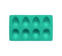 8-Cavity Easter Molds - Silicona Candy Bakeware | Easy Release Baking Pan for Cookie, Flexible Food Grade Tool for Jelly, Durable Postre Tray for Spring Party, Kitchen Ice Cream Accessory