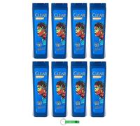 8 champú Clear Shampoo Legend by CR7 Men para todos los tipos de cabello y cuero cabelludo, 225 ml, incluye llavero Beni Culinari