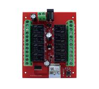 8 Channels WiFi Tuya APP 12V 24V 8CH Light Home Automation WiFi Relay Module for Home B