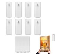 8 clavos adhesivos para marcos de fotos, Tesa Klebenagel,Klebenägel Wand,Klebenägel,Klebehaken Bilder,Bilderhaken Selbstd,Klebenagel Tesa,Für Tapeten Und Putz leicht Anbringen und zu Entfernen