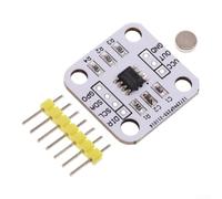 8 codificadores magnéticos AS5600 con algoritmo de linealización integrado, compatible con I2C y salidas para control de motor, detección de ángulo de dirección y dispositivos de automatización