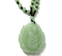 8 colgantes de gota de figura serena de color verde suave y calma, tallado suave textura mate, pieza de decoración tranquila para adultos, uso diario casual y tiempo libre