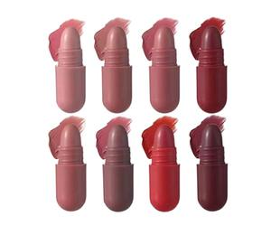 8 Colors Matte Set, Lipstick Sets For Women | 8 Color Makeup Lip Sticks Balm | Long Lasting Lip Gloss Stick For Girls Teens Women Party Wedding Everyday Summer Home Travels