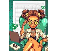 8 Column Ledger Book for Women: A Practical Simple Tracking Income and Expenses Accounting Record Book for Personal and Small Business Use