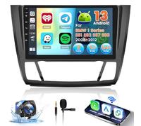 8 Core 2+64G Android 15 Radio para BMW 1 Series E81 E82 E87 E88 2008-2012 Soporta Wireless Carplay y Android Auto, 9 Pulgadas Radio con Bluetooth 5.0 EQ de 32 Bandas GPS FM/RDS SWC