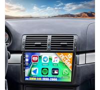 8-Core 2+64GB CAMECHO Android 13 Radio de Coche para BMW E46(1998-2006) Radio con Navi Carplay Android Auto,9 Pulgadas de Radio de Coche de Pantalla táctil con FM RDS Bluetooth5.0 y USB+32EQ