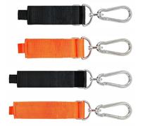 8 correas de almacenamiento resistentes, banda de organización de fijación de nailon, lazos ajustables para garaje, taller y uso doméstico