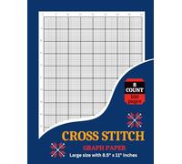 8 Count Graph Paper: Large Easy-to-Read Grid Notebook for Design, Planning & Practice | 100 Pages | 8.5” × 11”