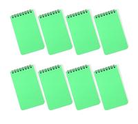 8 cuadernos de encuadernación de doble bobina, 80 hojas, bloc de notas de bolsillo forrado, bloc de notas pequeño para escribir, dibujar, bocetos, notas