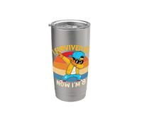8º cumpleaños 67 Six Seven Dabbing Boy I'm 8 Year Old Bruh Vaso térmico de acero inoxidable de doble pared