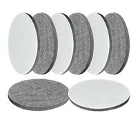 8 Disco de pulido de fieltro 125 mm para lijadora excéntrica almohadilla de pulido de fieltro para vidrio, almohadillas de pulido para automóviles, almohadilla de fieltro con velcro de 125 mm