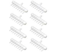 8 divisores de tubo de línea de aire, desviador de descarga de aire en forma de rastrillo, adaptador de tubería de oxígeno para acuario, tanque de peces (D)