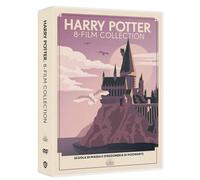 8 DVD HARRY POTTER 1-8 COLECCIÓN SERIE COMPLETA 8 PELÍCULAS TRAVEL ART caja n...