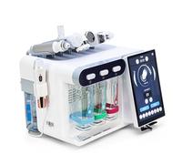 8 en 1 hidrofacial Aqua Peel dispositivo de cuidado de la piel facial RF EMS Scrubber pulverizador martillo frío para hidratar Elitzia ETLB355 (sistema Android y análisis de la piel)