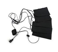 8 en 1 USB paño calentador pad calentador eléctrico chaleco de calefacción hoja chaqueta calentador almohadilla para chaqueta paño caliente almohadillas de pasta eléctrica almohadilla calentador de tela